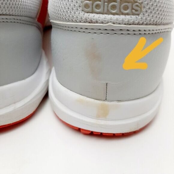 ADIDAS Tech Response Golf Shoes Soft Spike Grey & Pink Sz 7.5 Flawed - Picture 11 of 16